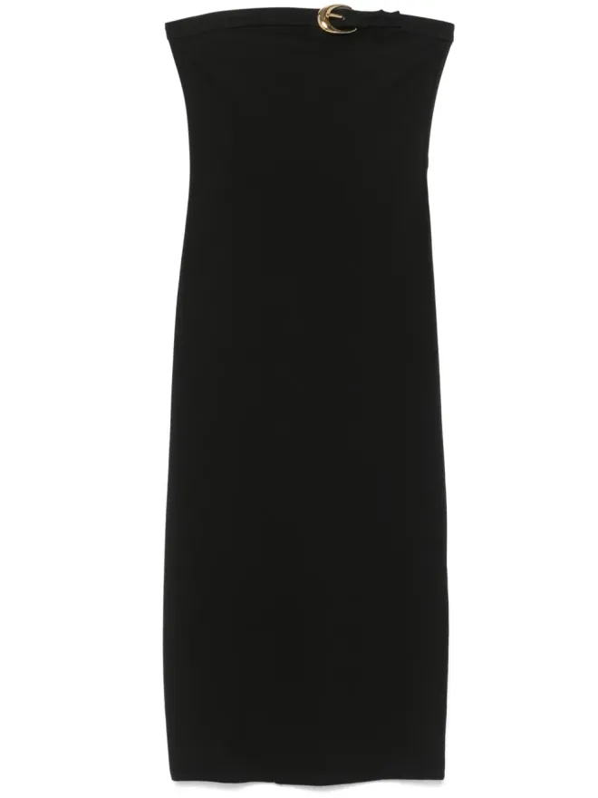 STAUD STAUD Beekman ミディドレス ブラックの商品画像