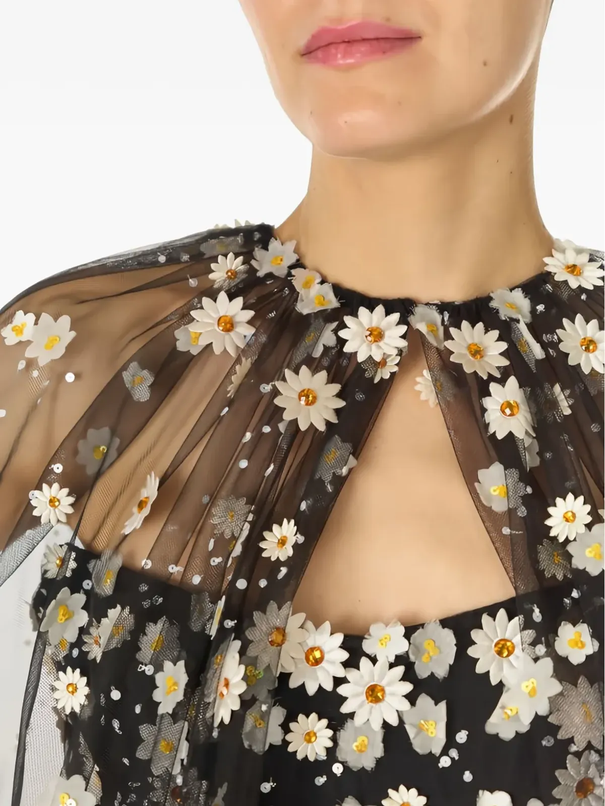 Monique Lhuillier デイジーケープ - 画像4