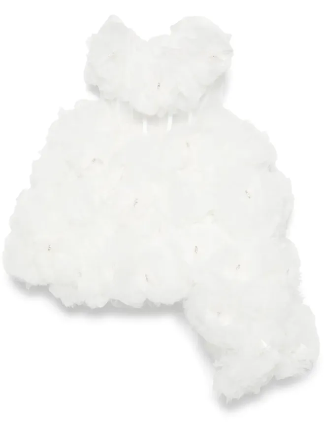 Loulou Loulou 花柄アップリケミニドレスの商品画像
