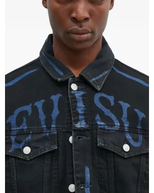 EVISU ボタン留め グラフィックジャケット - サムネイル4