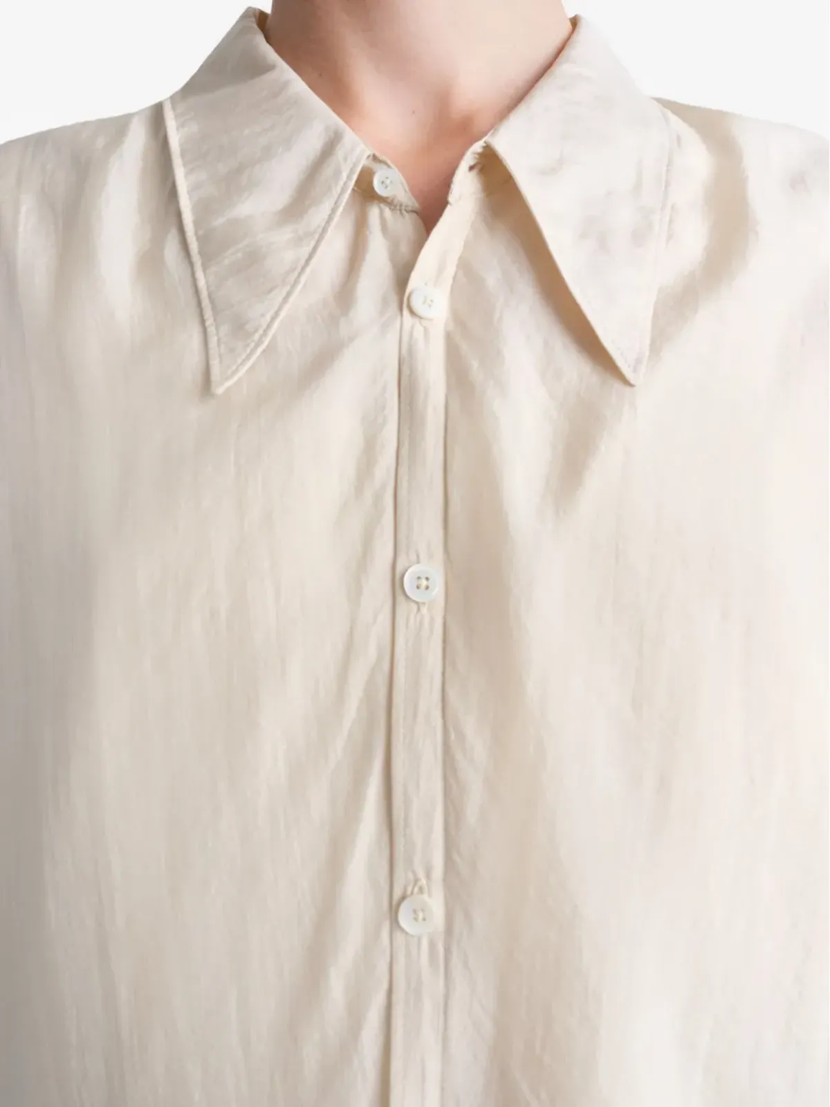 LEMAIRE シフォンシャツ - 画像5