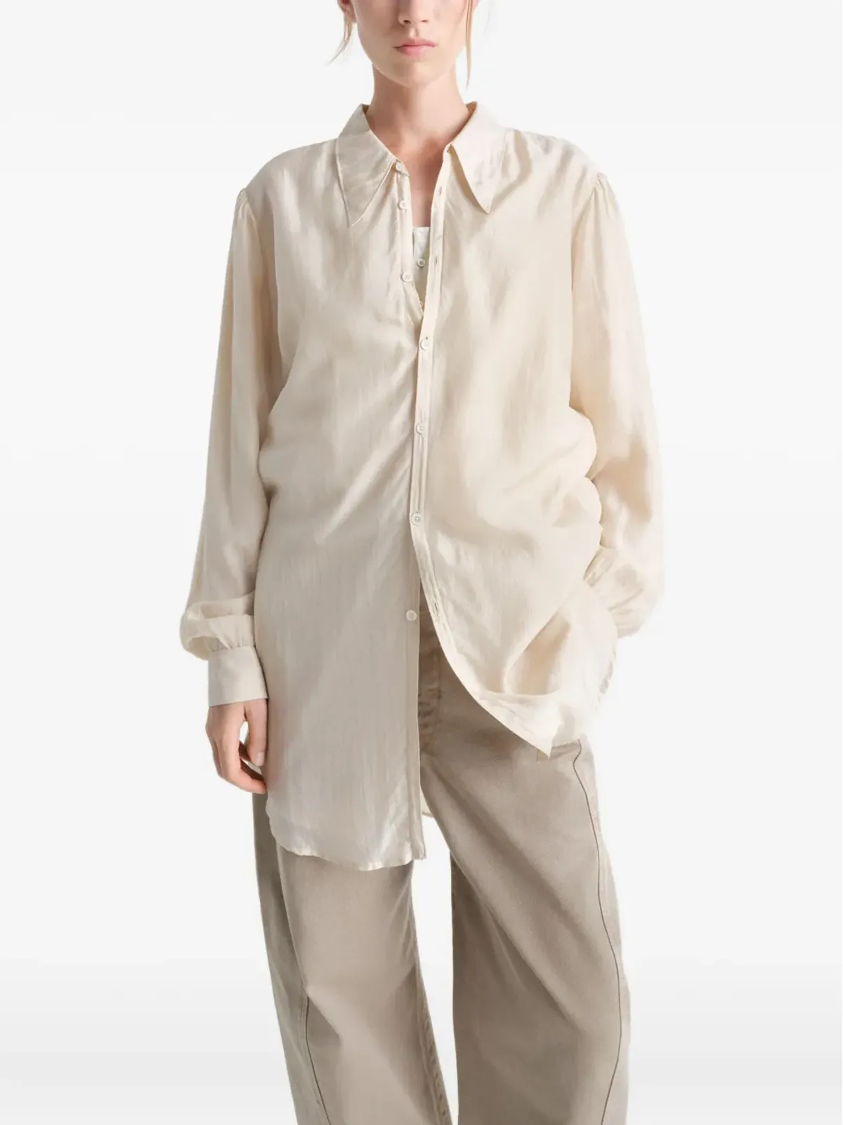 LEMAIRE シフォンシャツ - 画像3