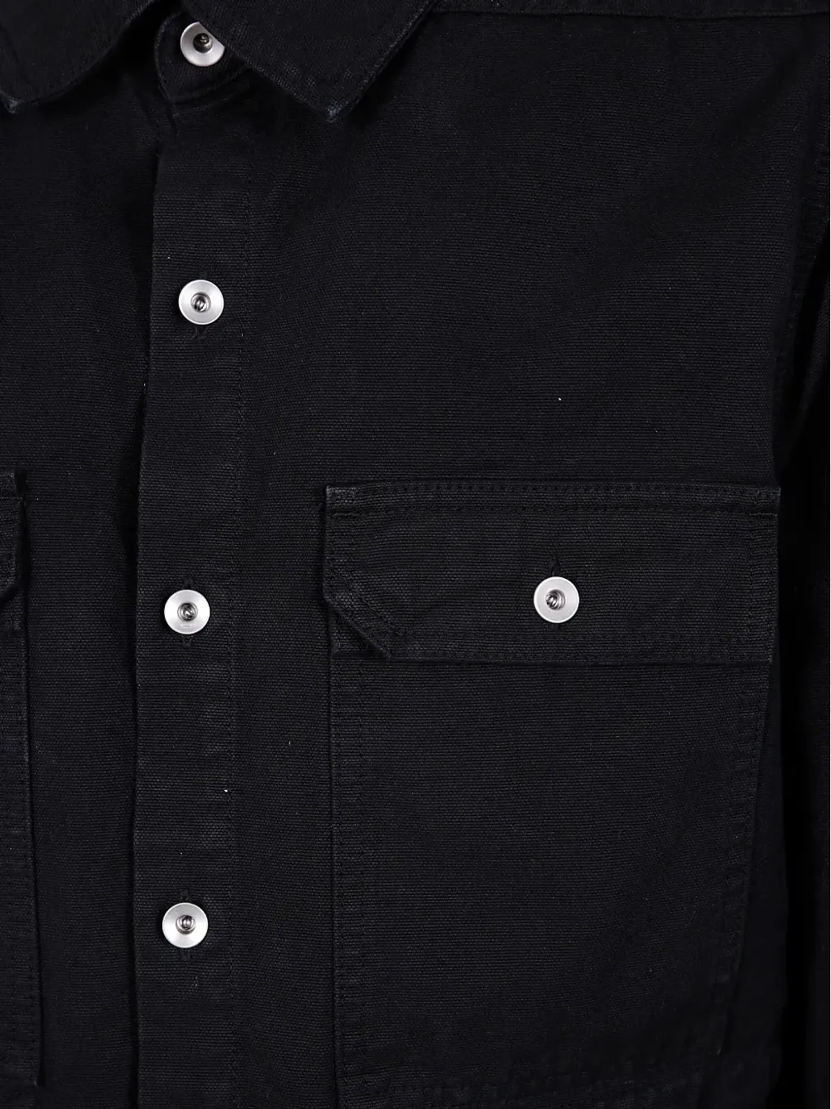 Rick Owens DRKSHDW オーガニックコットン ボタンアップ シャツ - 画像3