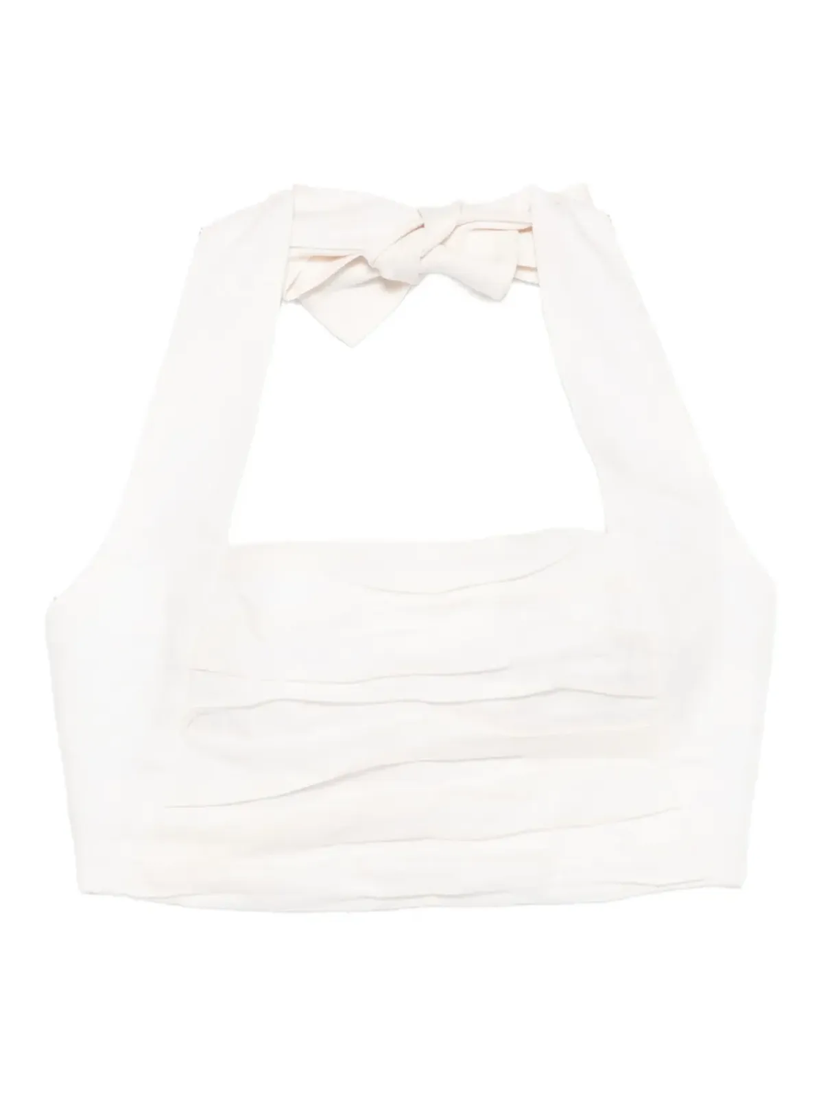 Cala de la Cruz Fiji crop top - Neutrals - 画像1