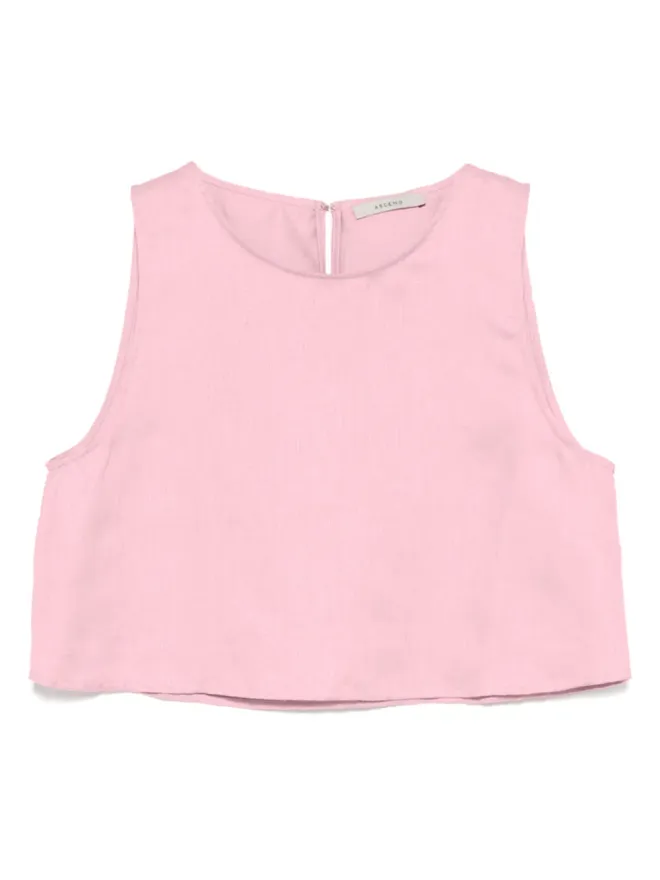 ASCENO Asceno Kobe crop top - Pinkの商品画像