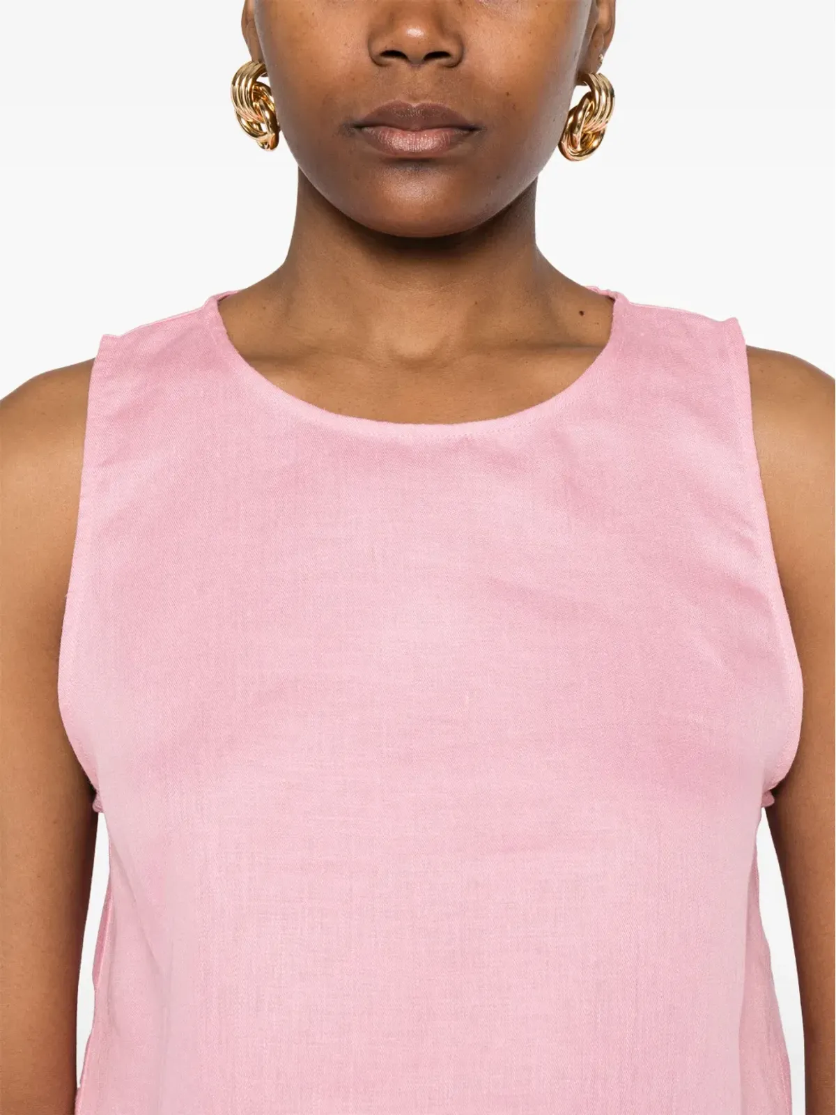 Asceno Kobe crop top - Pink - 画像5
