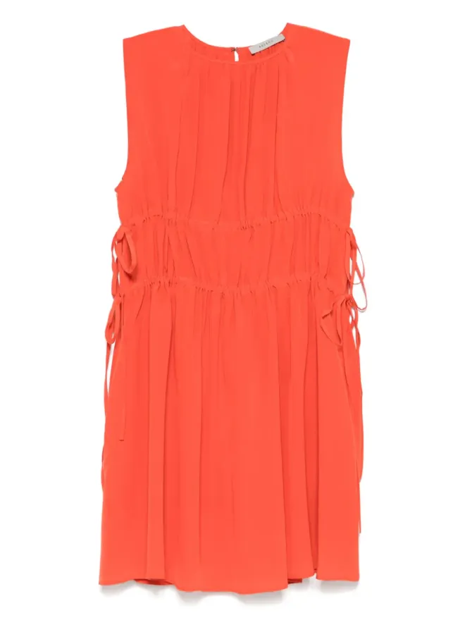 ASCENO Asceno Comoミニドレス - オレンジの商品画像