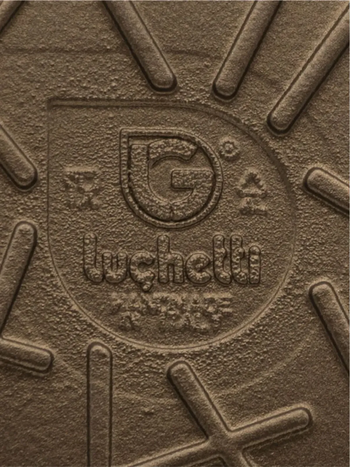 LUCHETTI ノンスティックフライパン - ブラウン - 画像3