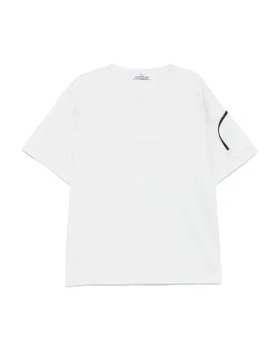 Stone Island 半袖コットンTシャツ ブルー - サムネイル1