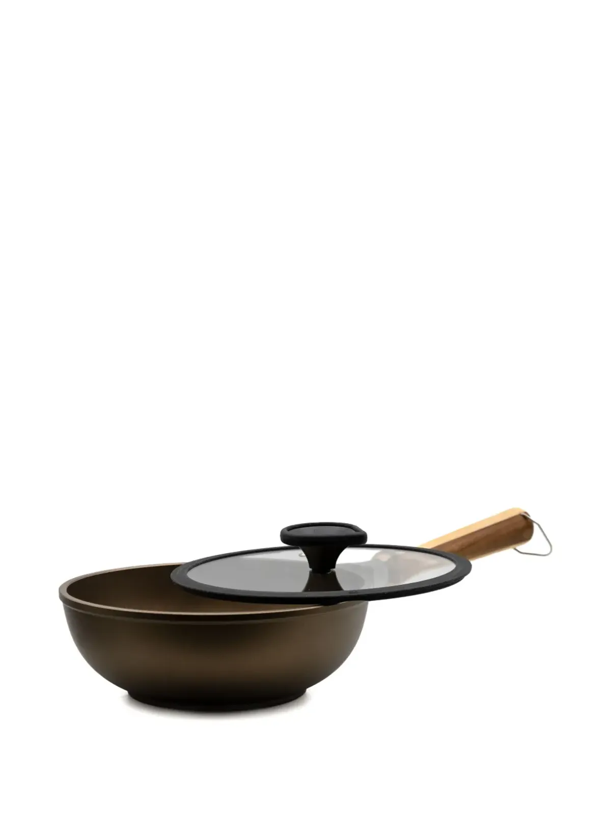 LUCHETTI non-stick wok (24cm) - Brown - 画像2