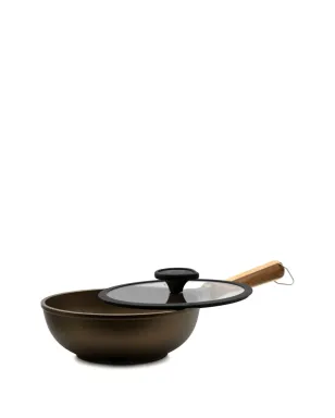 LUCHETTI non-stick wok (24cm) - Brown - サムネイル2