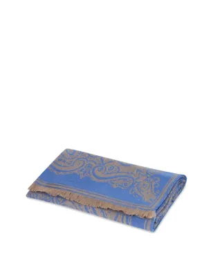 ETRO HOME ロゴジャカード ウール ブランケット - サムネイル3