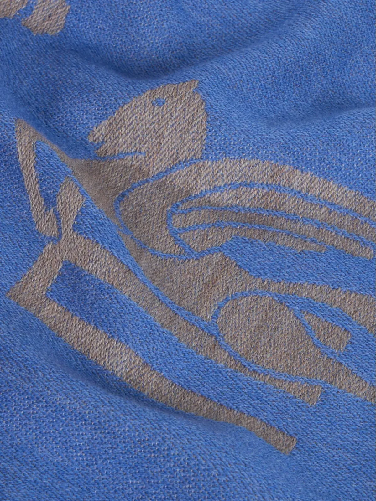 ETRO HOME ロゴジャカード ウール ブランケット - 画像4