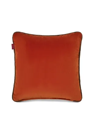 ETRO HOME ロゴ刺繍クッション - オレンジ - サムネイル2