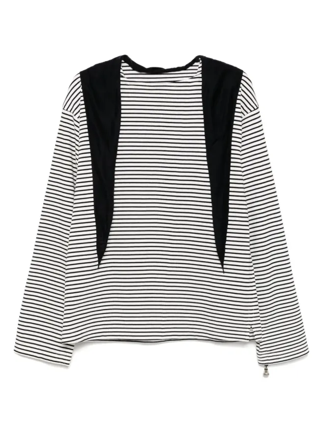 Bed J.W. Ford Bed J.W. Ford ストライプTシャツの商品画像