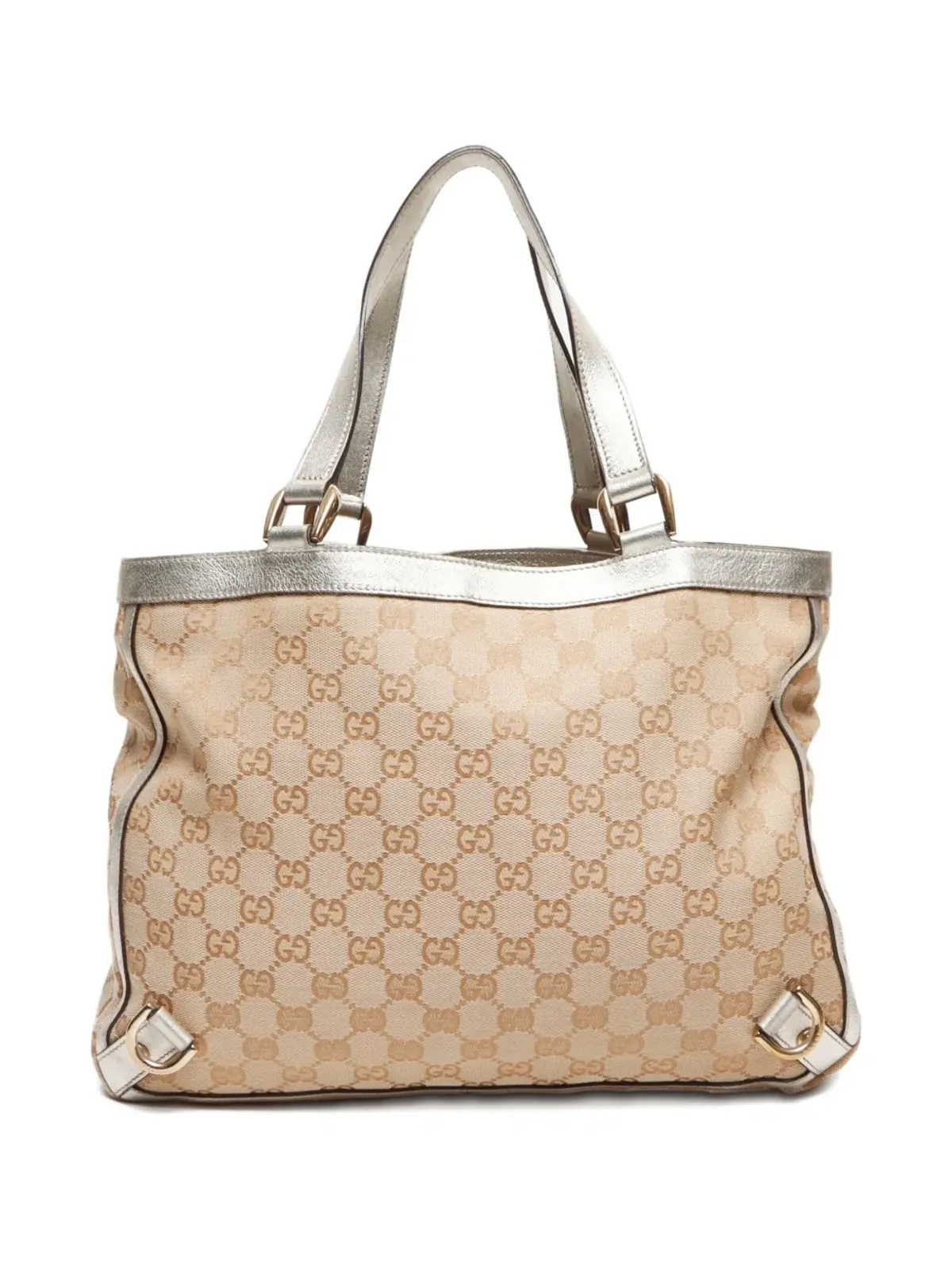 Gucci ビンテージ Abbey トートバッグ - 画像2