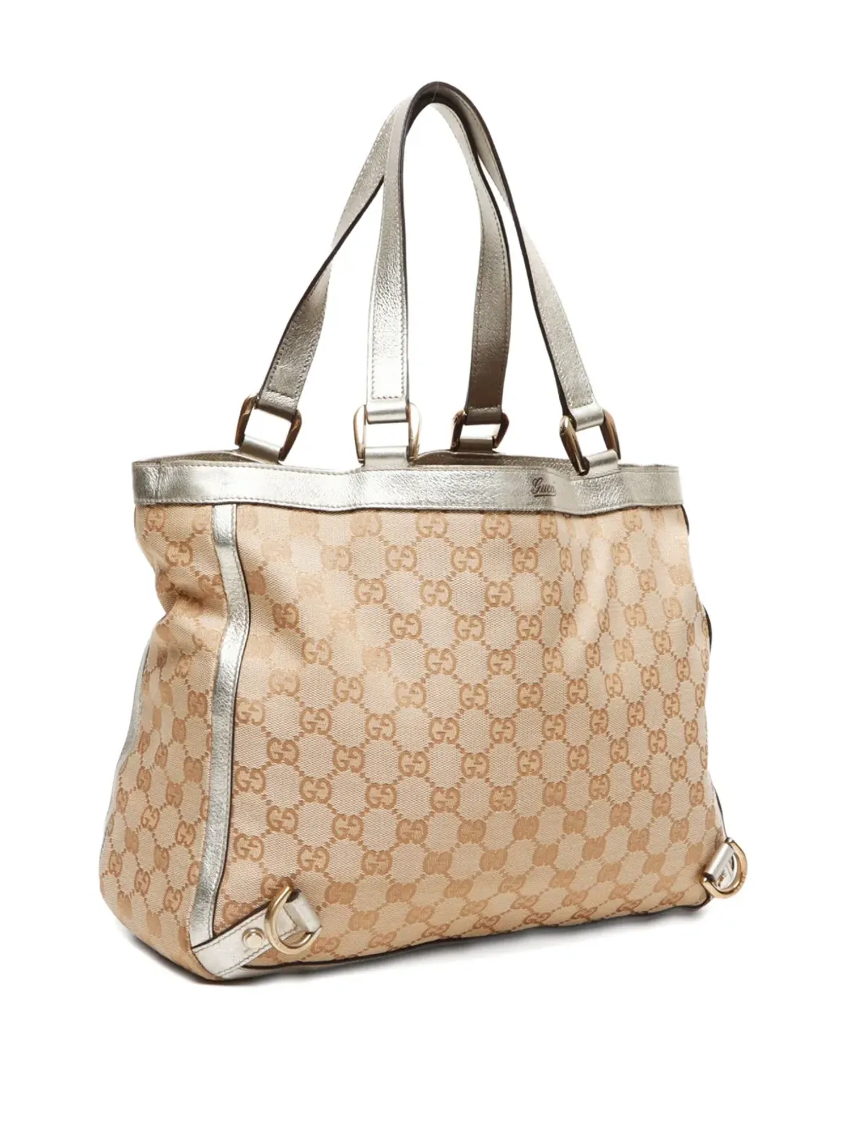 Gucci ビンテージ Abbey トートバッグ - 画像3