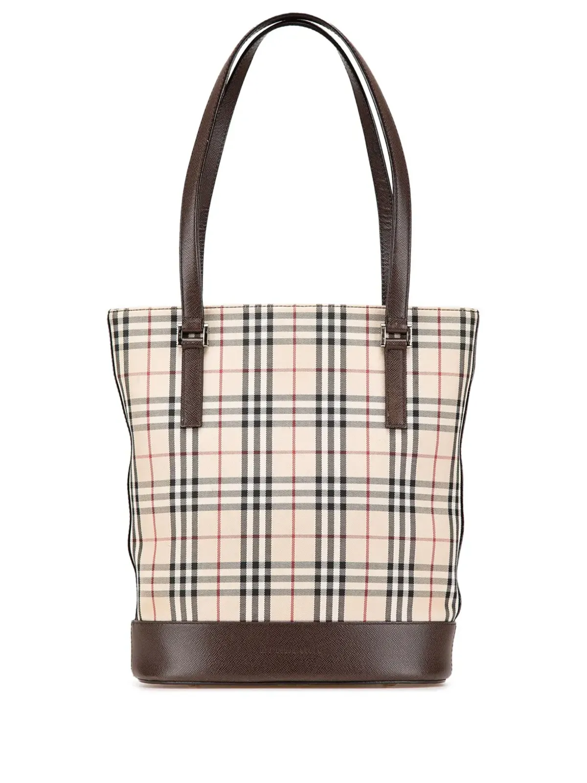 Burberry Pre-Owned ハウスチェック キャンバス トートバッグ - 画像1