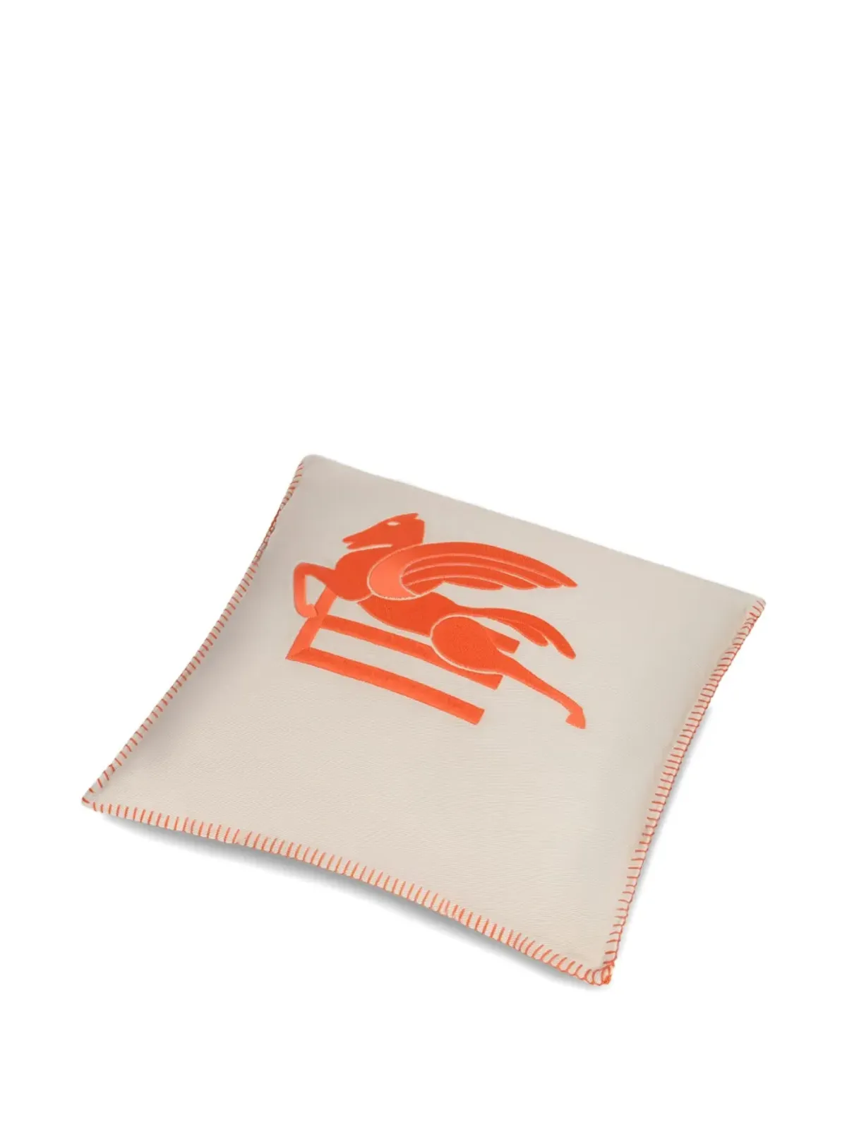 ETRO HOME Pegaso-embroidered cushion - 画像2