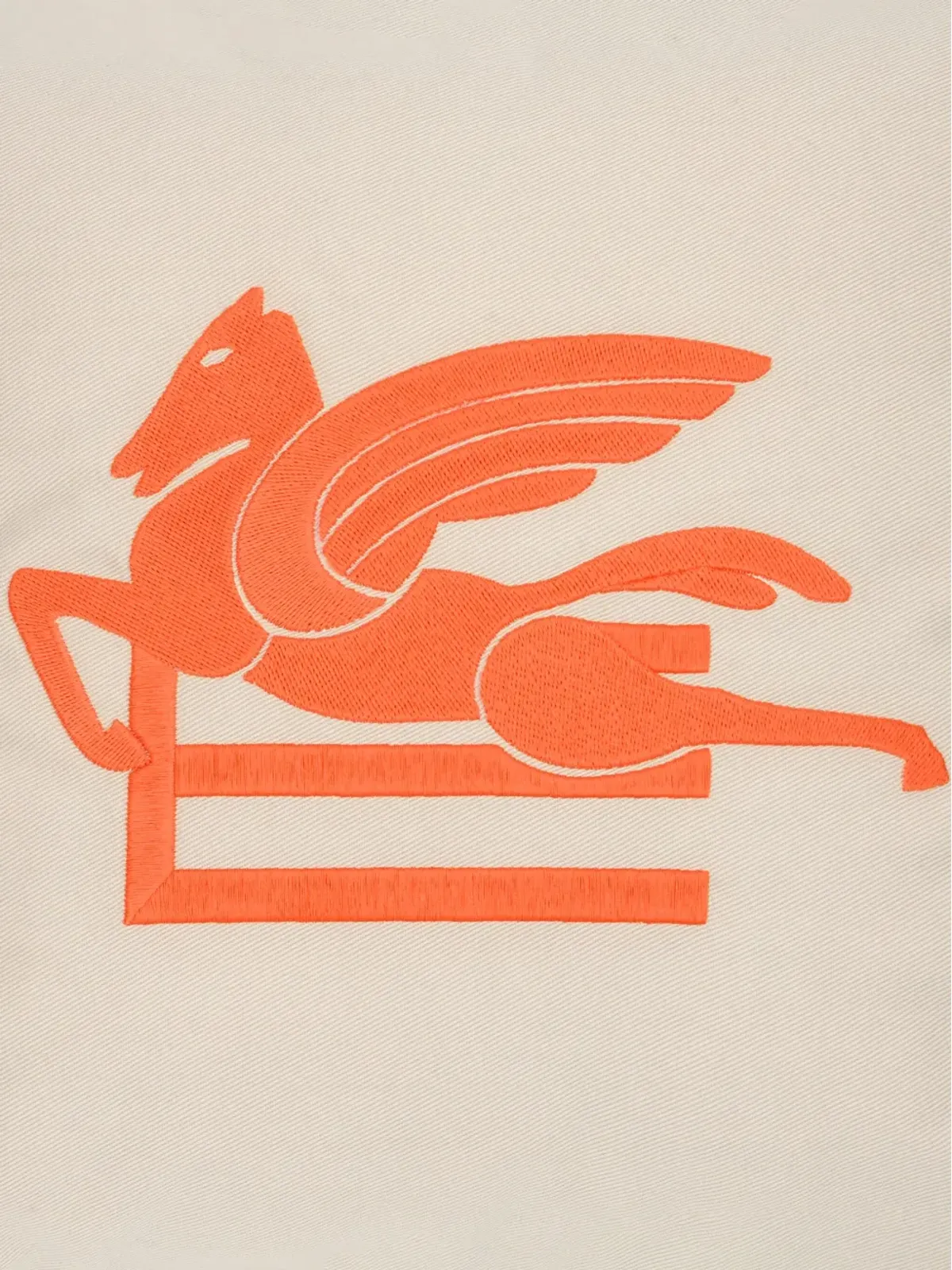 ETRO HOME Pegaso-embroidered cushion - 画像3