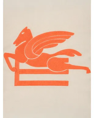 ETRO HOME Pegaso-embroidered cushion - サムネイル3