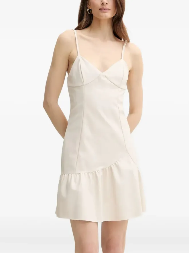 Armani Exchange Armani Exchange フリルヘムミニドレスの商品画像