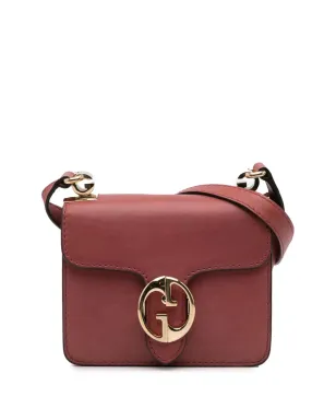 Gucci ビンテージ 2016年〜現在 レザー製 ミニ 1973 クロスボディバッグ - レッド - サムネイル1