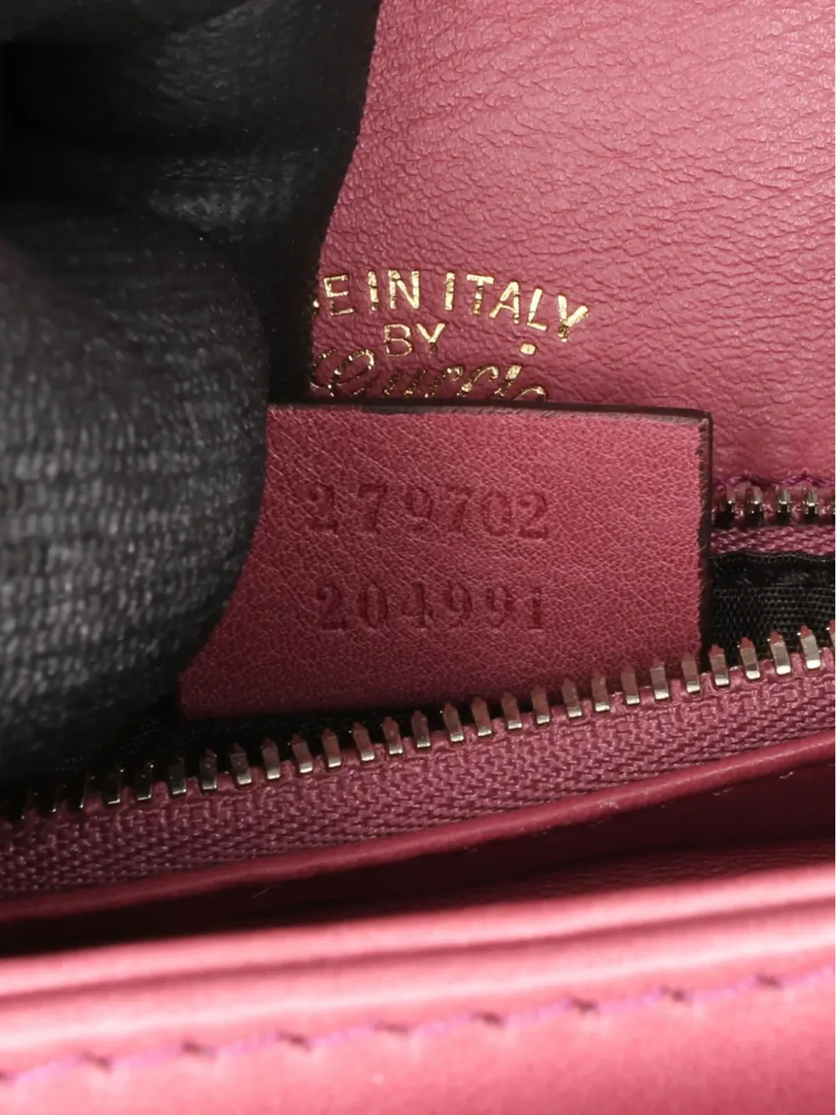 Gucci ビンテージ 2016年〜現在 レザー製 ミニ 1973 クロスボディバッグ - レッド - 画像5