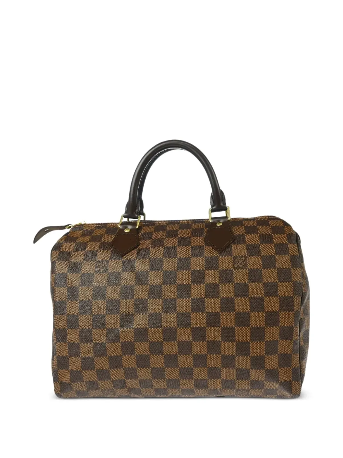 Louis Vuitton ビンテージ 2009 ダミエ・エベヌ スピーディ30 トラベルバッグ - ニュートラルカラー - 画像2