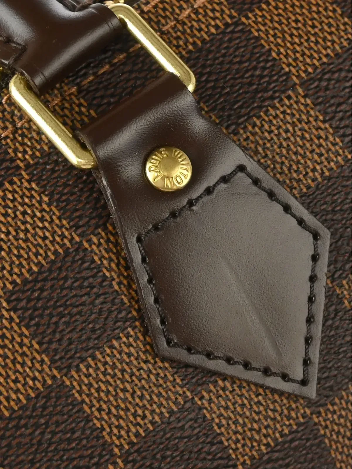Louis Vuitton ビンテージ 2009 ダミエ・エベヌ スピーディ30 トラベルバッグ - ニュートラルカラー - 画像4