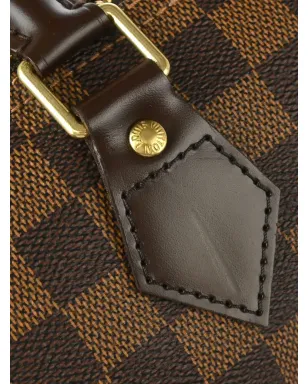 Louis Vuitton ビンテージ 2009 ダミエ・エベヌ スピーディ30 トラベルバッグ - ニュートラルカラー - サムネイル4