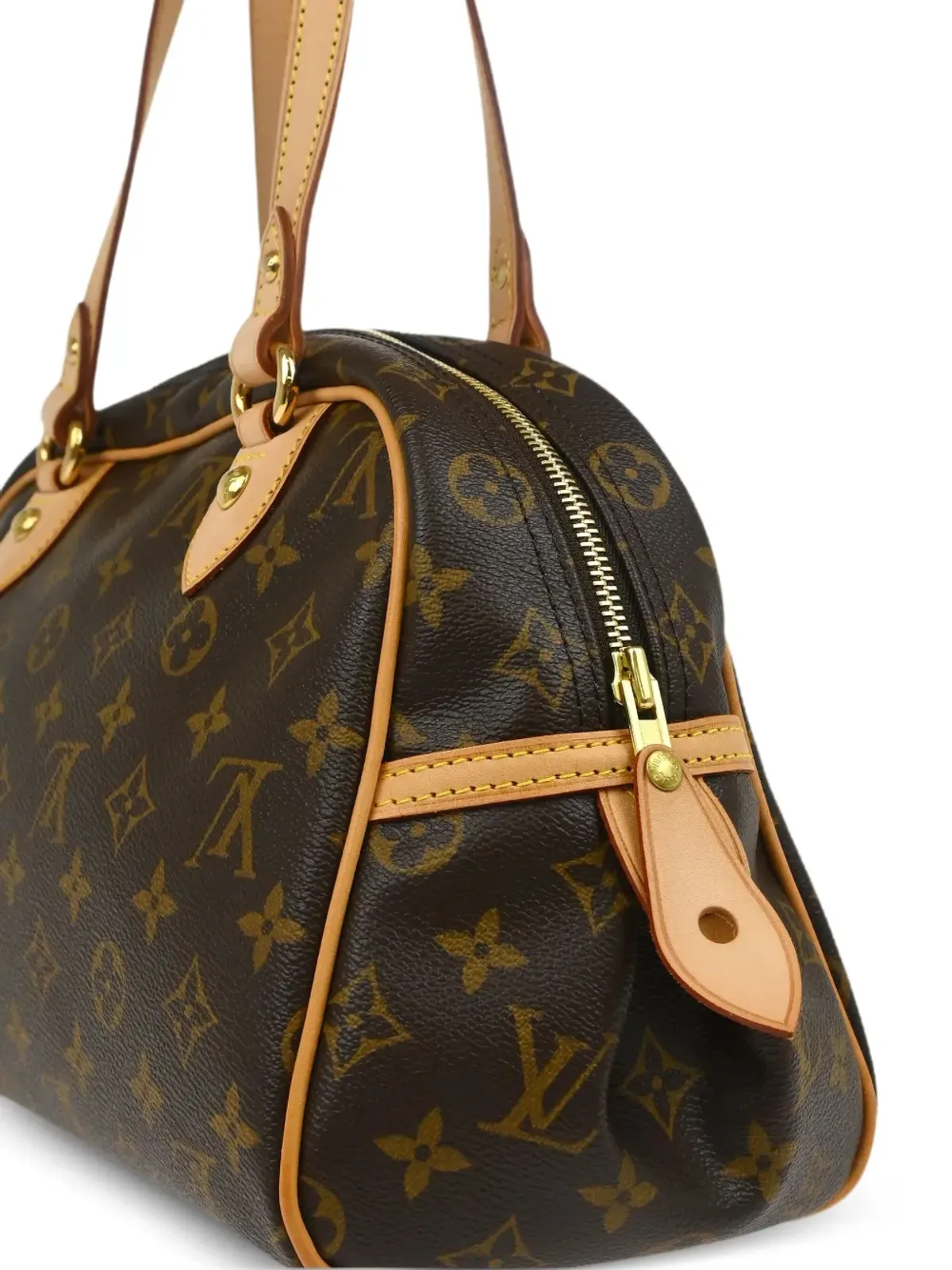 Louis Vuitton ビンテージ 2008 モノグラム Montorgueil PM ハンドバッグ - ブラウン - 画像3