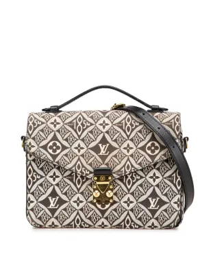 Louis Vuitton ビンテージ 1854年創業 ポシェット・メティス・サッチェル ブラック - サムネイル1