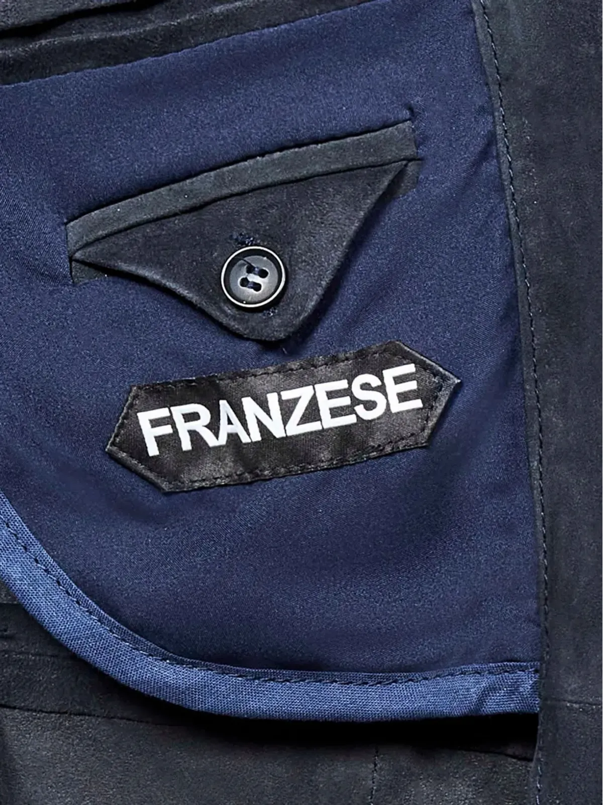 FRANZESE COLLECTION スエードブレザー - 画像3