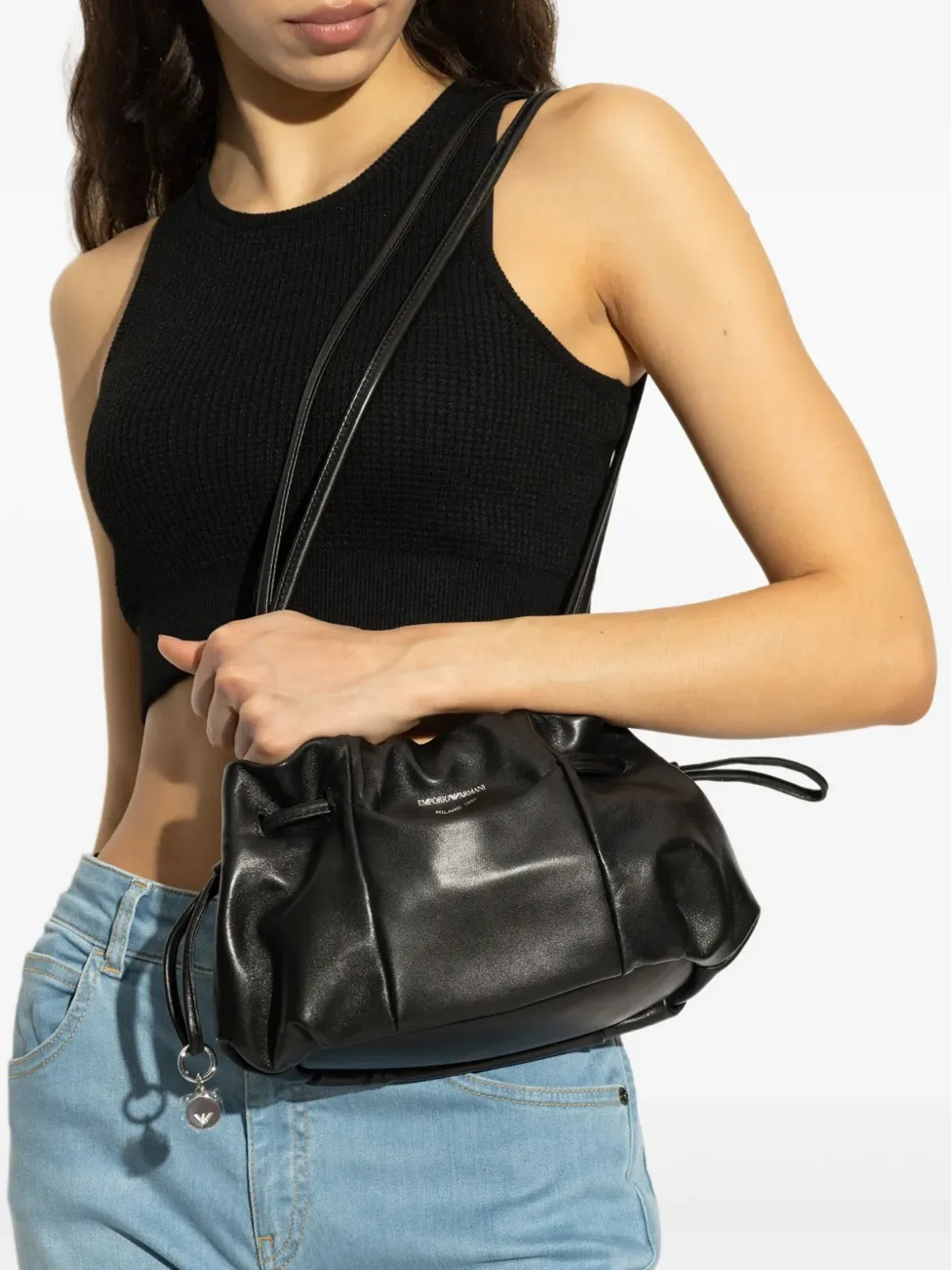 Emporio Armani ドローストリング ミニバッグ - 画像2