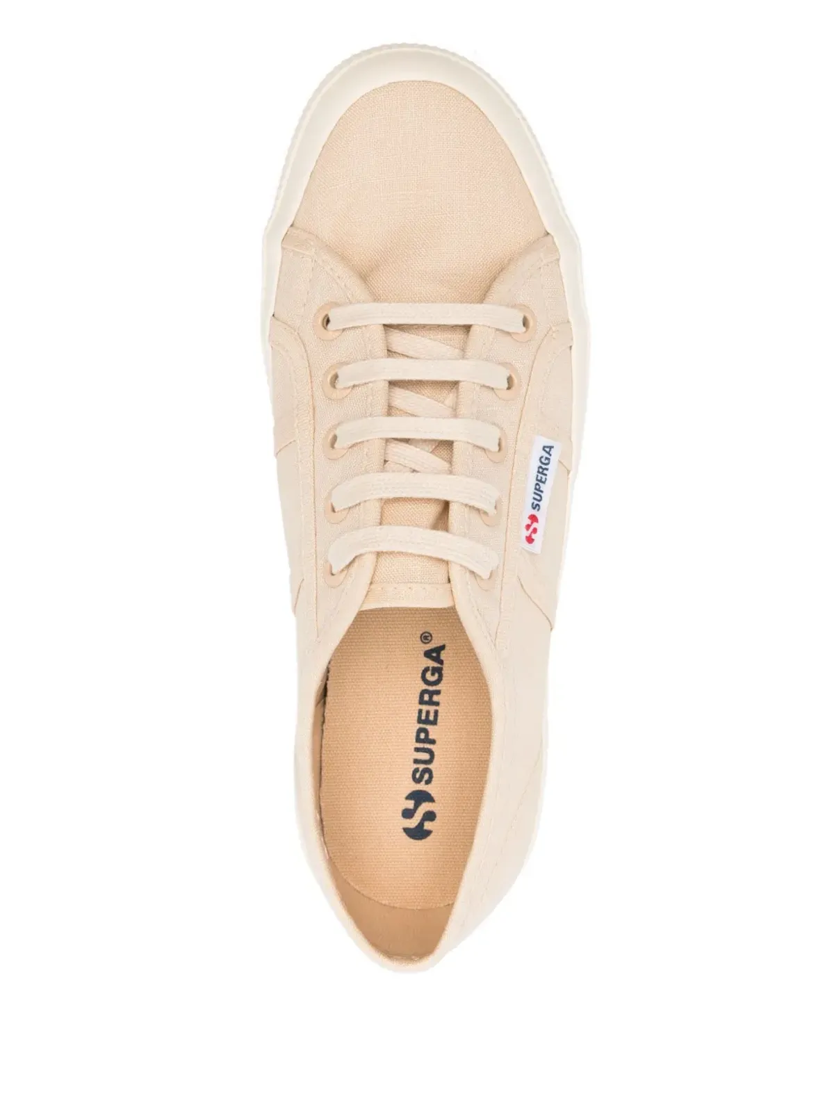 Superga リネン スニーカー - 画像4