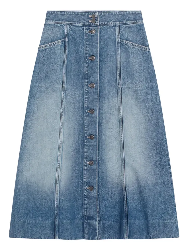 Valentino Garavani Valentino Garavani コットン ミディ スカートの商品画像