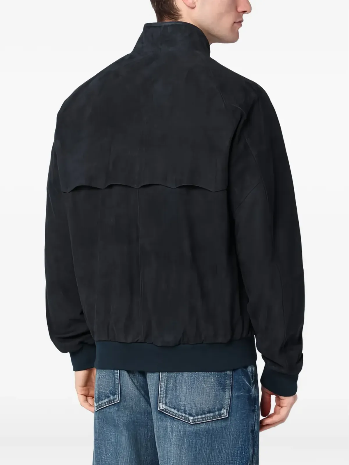 Baracuta G9 スエード ジップアップ ジャケット - 画像3