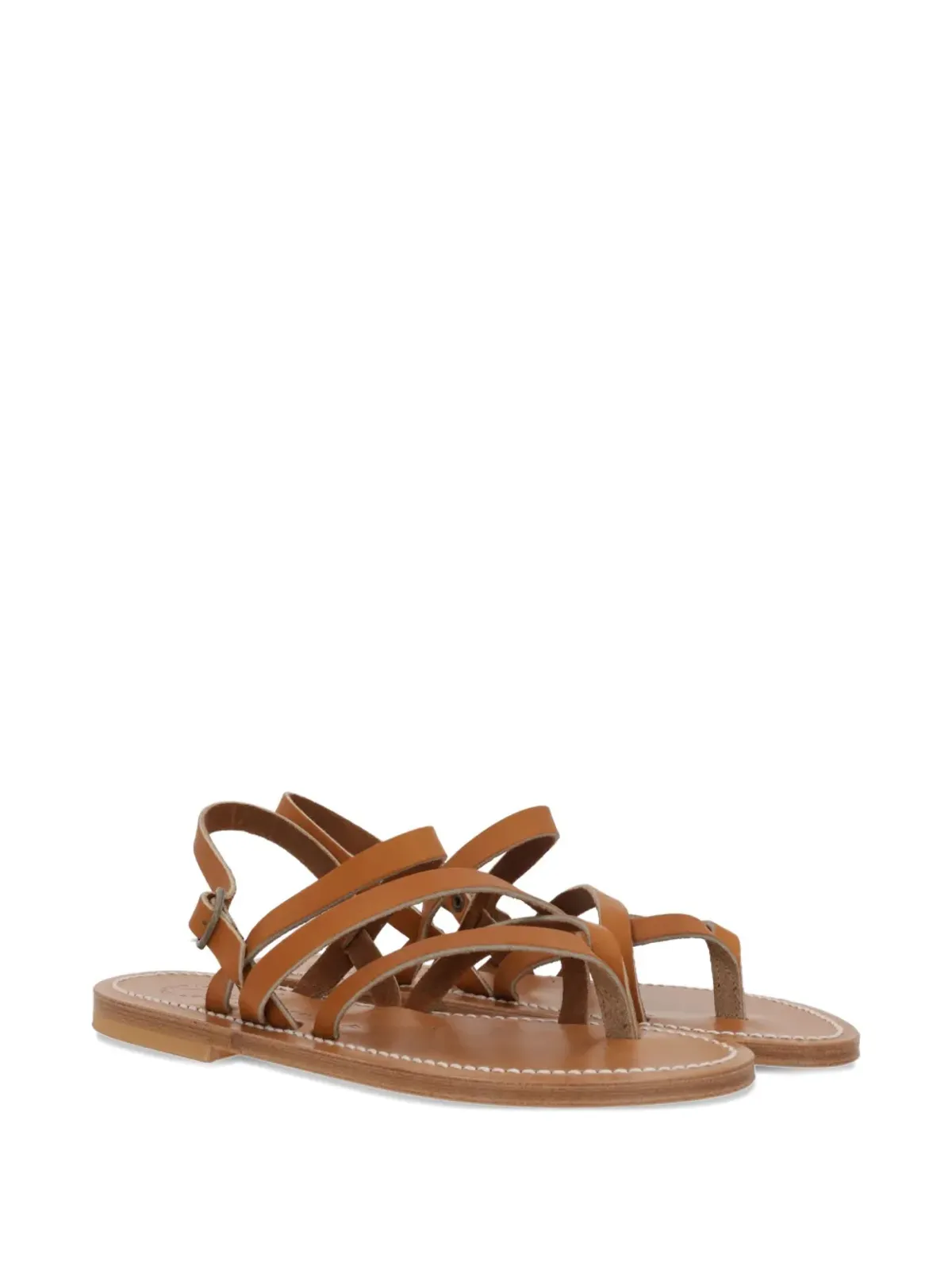 K. Jacques Nemesis Strappy Leather Flat Sandals - 画像2