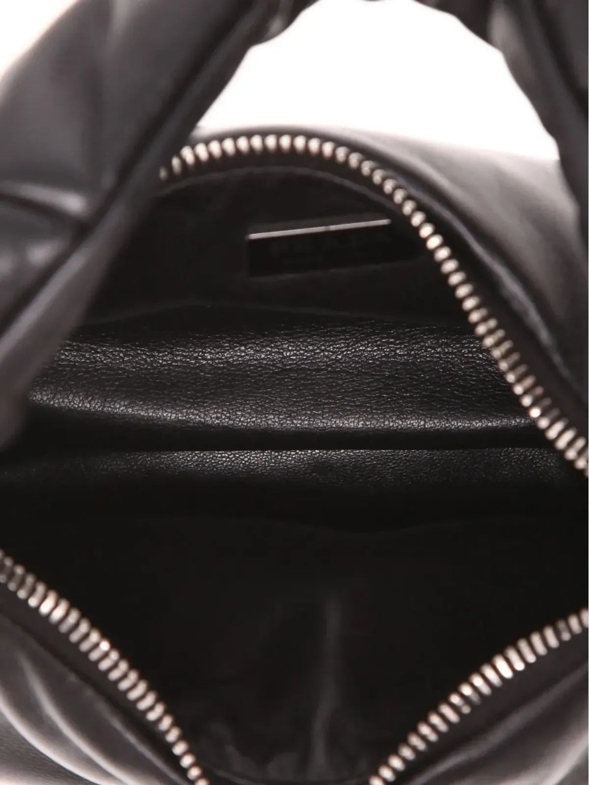 Prada ビンテージ ソフトショルダーバッグ - ブラック - 画像5