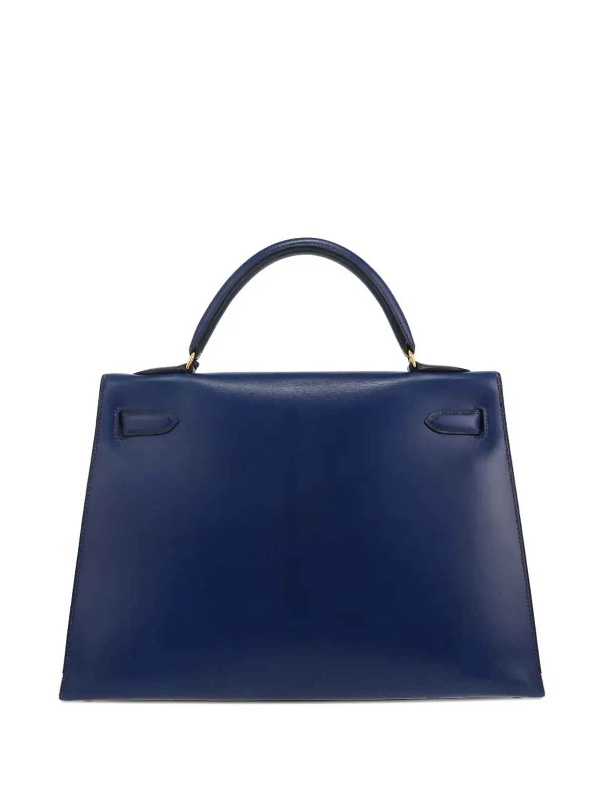 Hermès ビンテージ 1991 Kelly 32 ハンドバッグ ブルー - 画像2