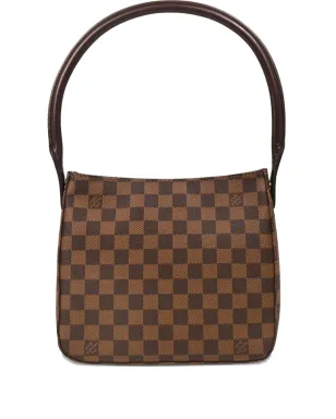 Louis Vuitton ビンテージ 2002 Looping MM ハンドバッグ - ブラウン - サムネイル1