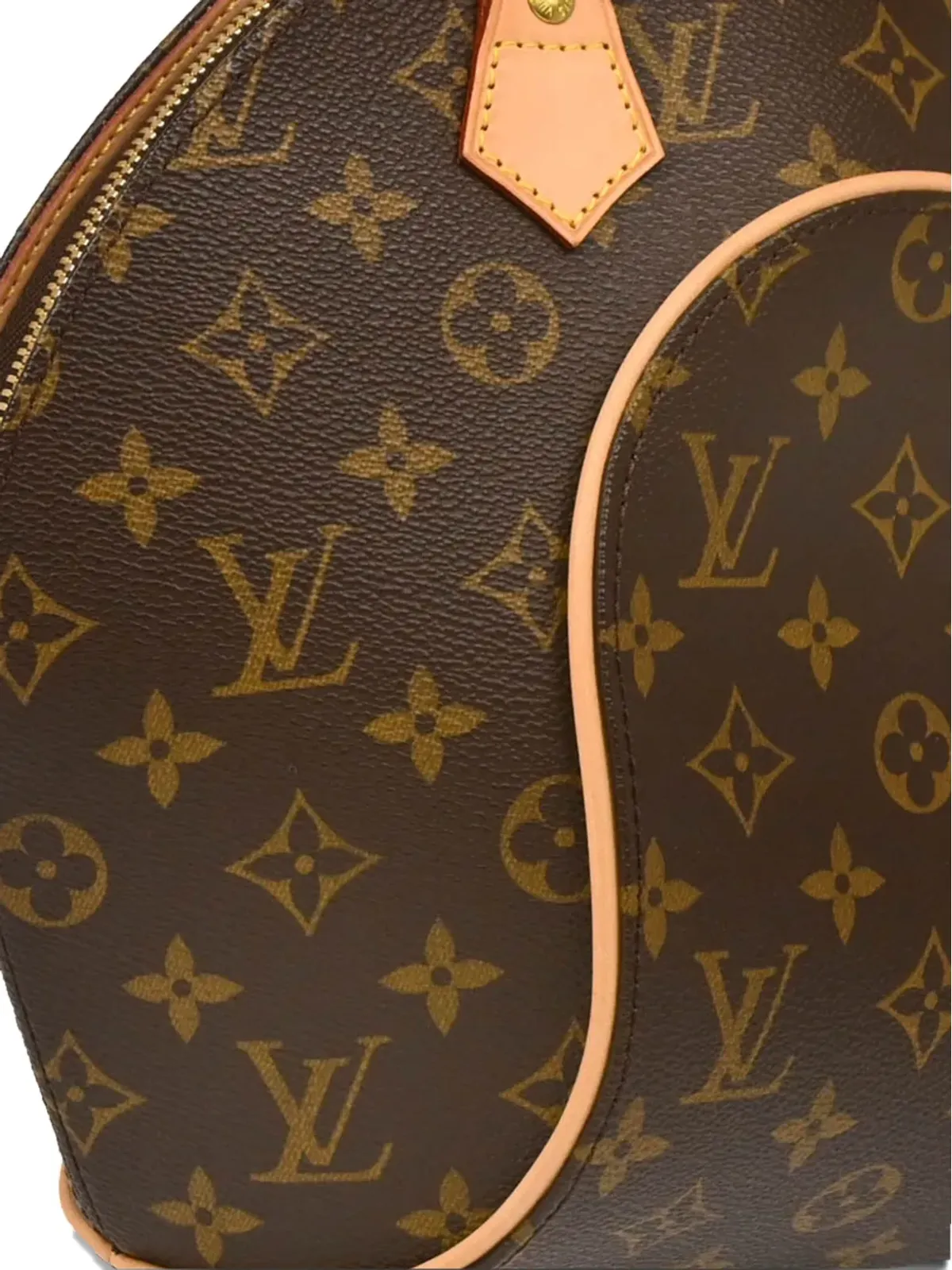 Louis Vuitton ビンテージ 2010 Monogram Ellipse PM ハンドバッグ - ブラウン - 画像3