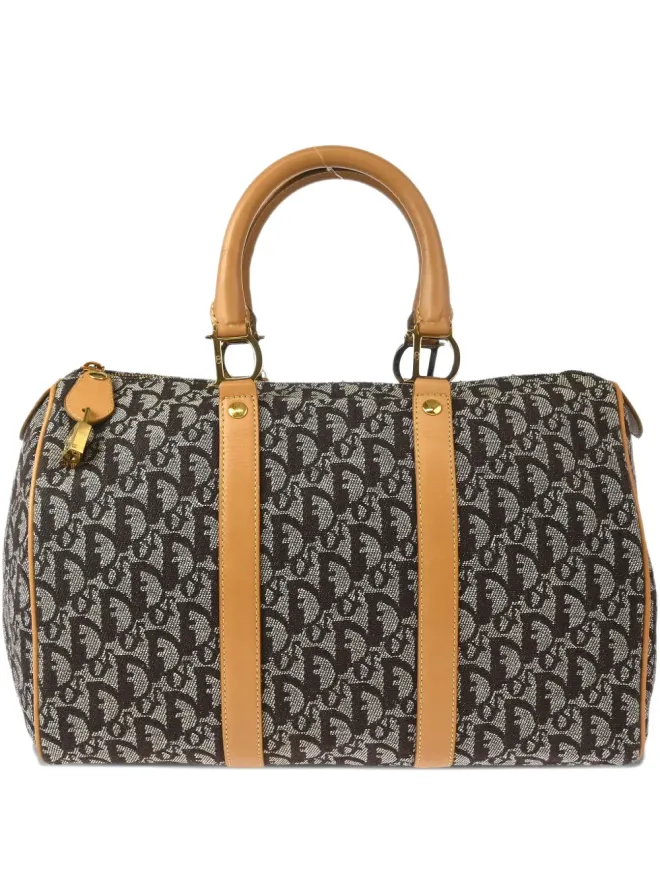 Christian Dior Pre-Owned Christian Dior ビンテージ 2002年 トロッター ハンドバッグ - ブラウンの商品画像