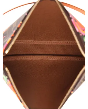 Louis Vuitton ビンテージ Stephen Sprouse コラボ ポシェット・アクセソワーズ ポーチ ブラウン - サムネイル5