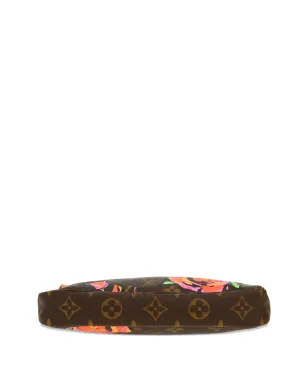 Louis Vuitton ビンテージ Stephen Sprouse コラボ ポシェット・アクセソワーズ ポーチ ブラウン - サムネイル3