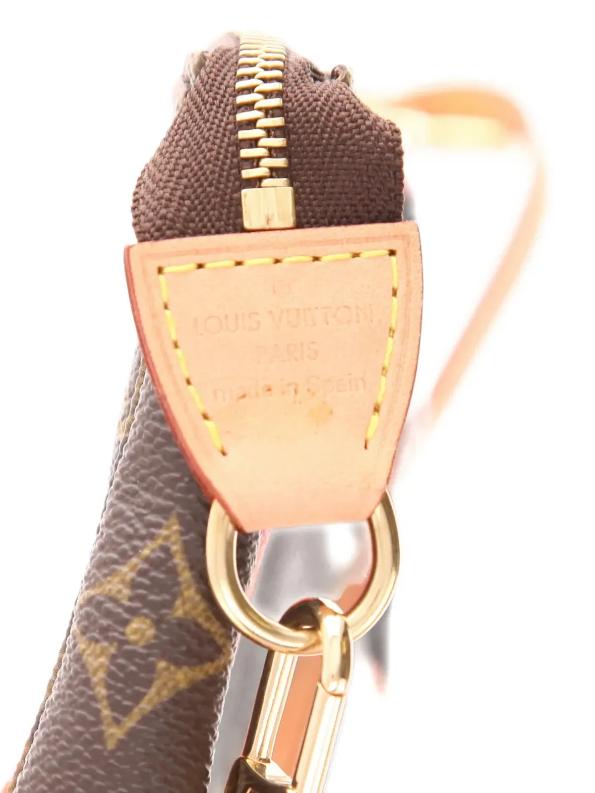 Louis Vuitton ビンテージ Stephen Sprouse コラボ ポシェット・アクセソワーズ ポーチ ブラウン - 画像4