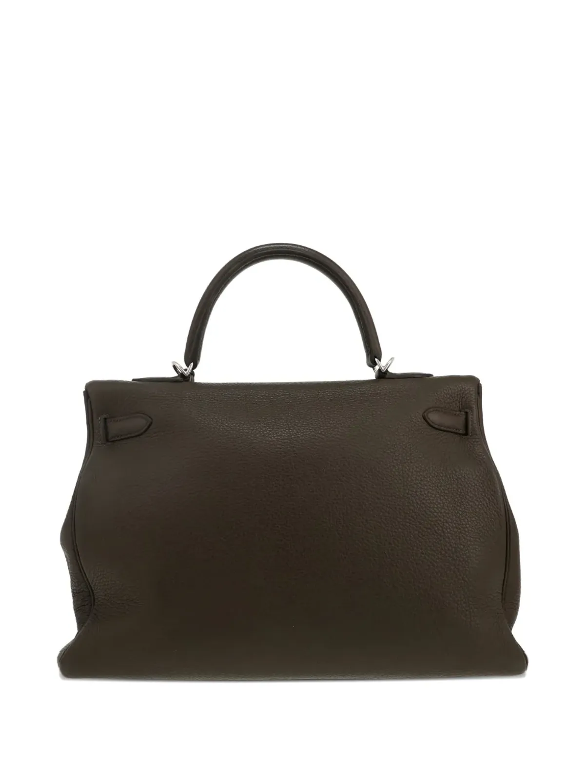 ビンテージ Hermès Kelly 28 ハンドバッグ グレー - 画像2