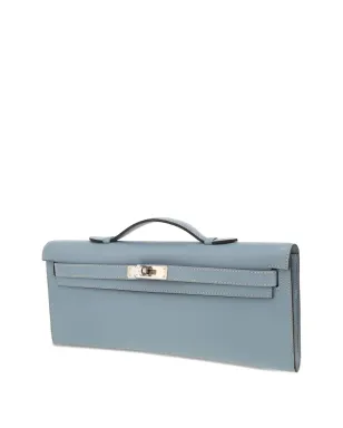 Hermès ビンテージ ケリー ロング ウォレット - ブルー - サムネイル4
