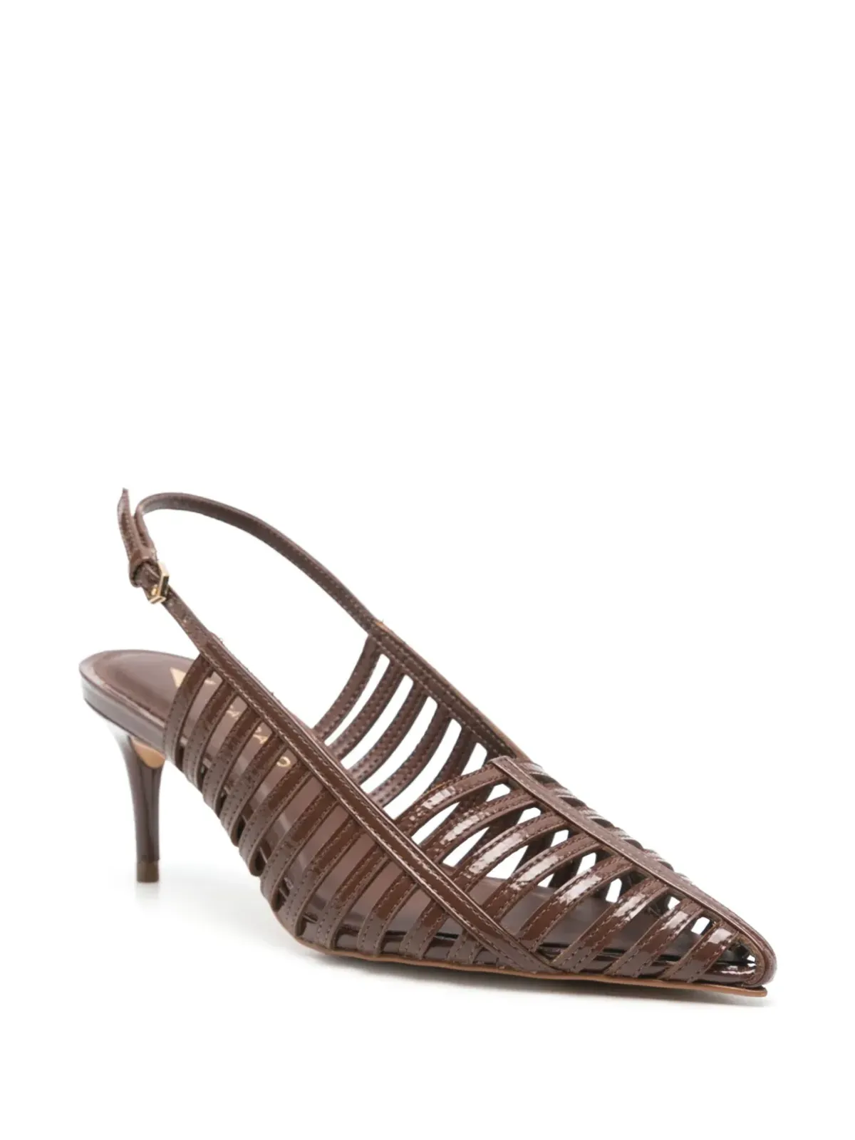 CARRANO レザー スリングバックパンプス - 画像2